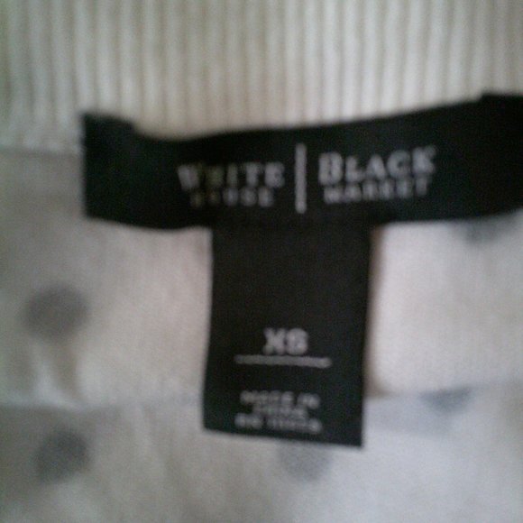 Polka Dot Button Up Cardigan Sweater - Picture 4 of 4